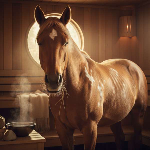 Pferd im Fellwechsel