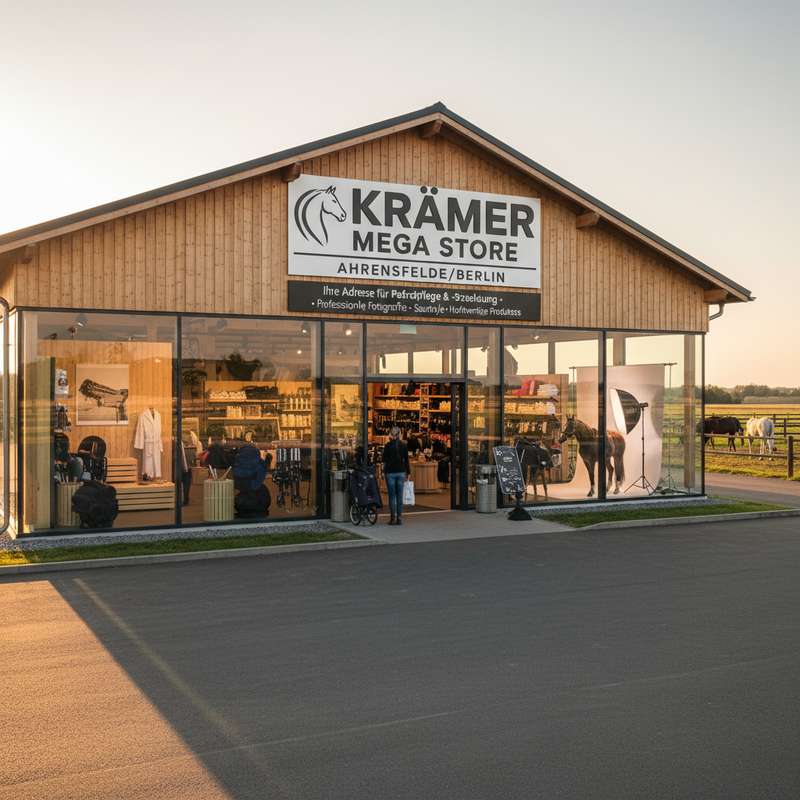 Krämer Mega Store Ahrensfelde/Berlin 🐴 - Ihre Adresse für Pferdepflege und -erziehung