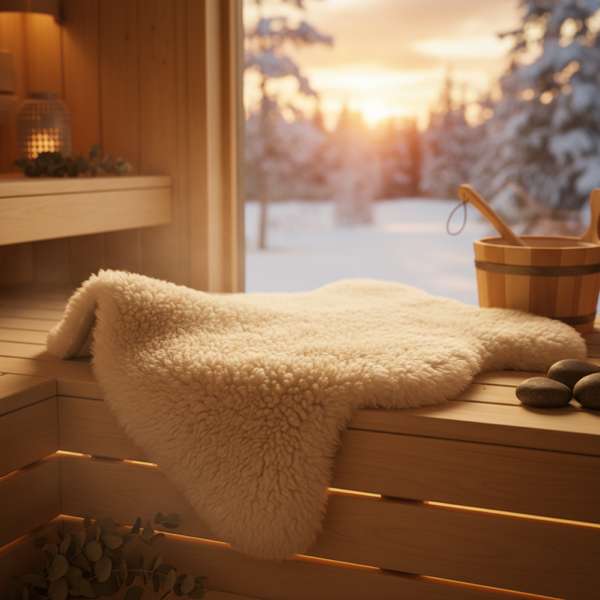 Lammfellpad für Pferd