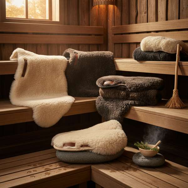 Lammfellpads für Pferde