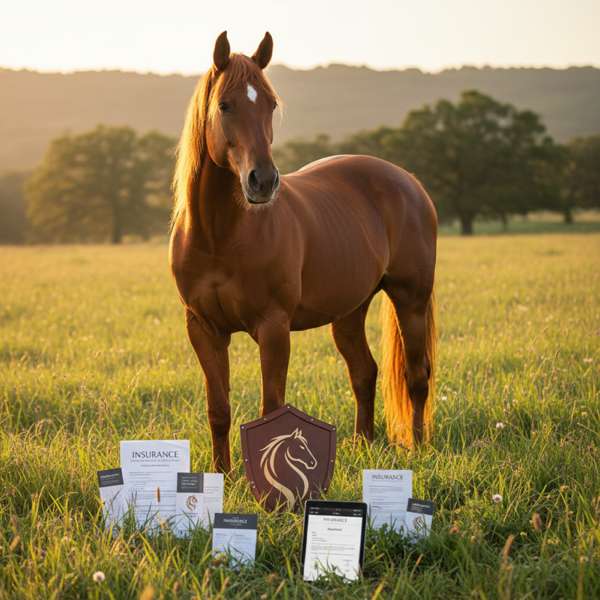 Pferd auf der Weide — Pferdehaftpflicht Vergleich 2026