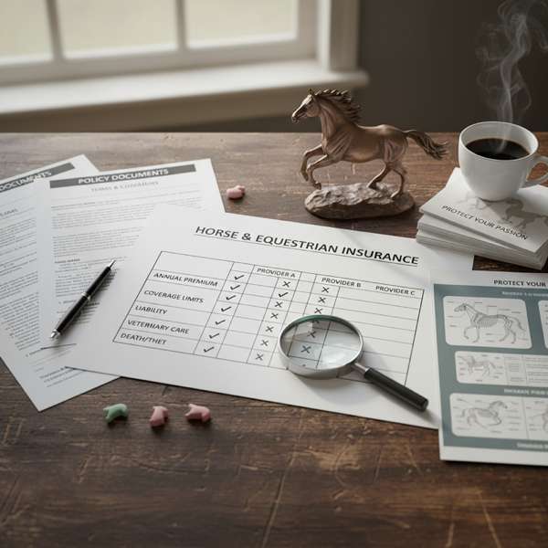 Pferdehaftpflicht Vergleich Tabelle 2026 — Anbieter im Überblick