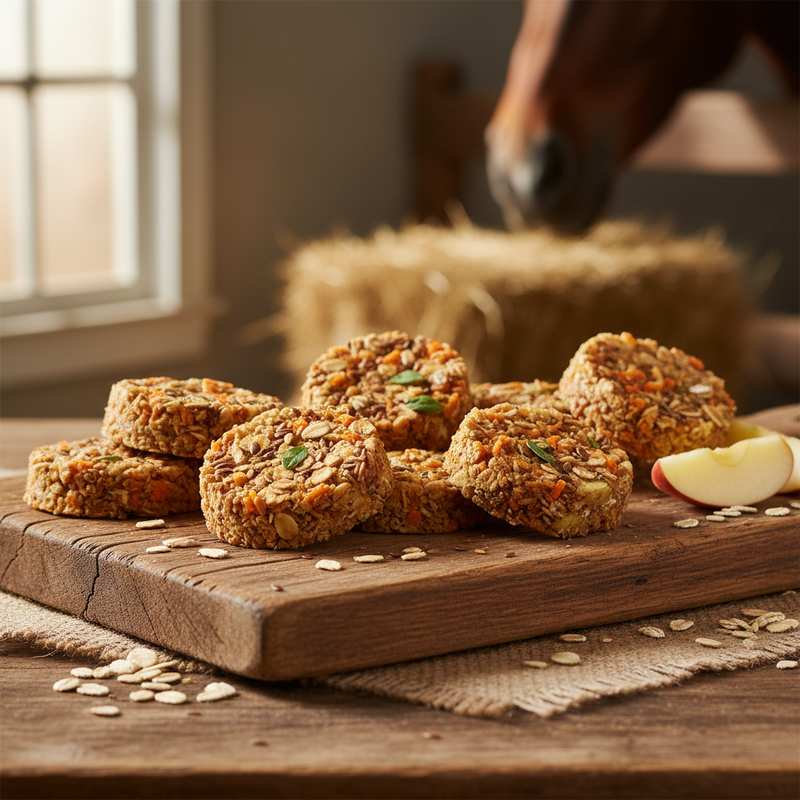 Pferdeleckerli selber machen – Rezepte mit Möhren und Haferflocken