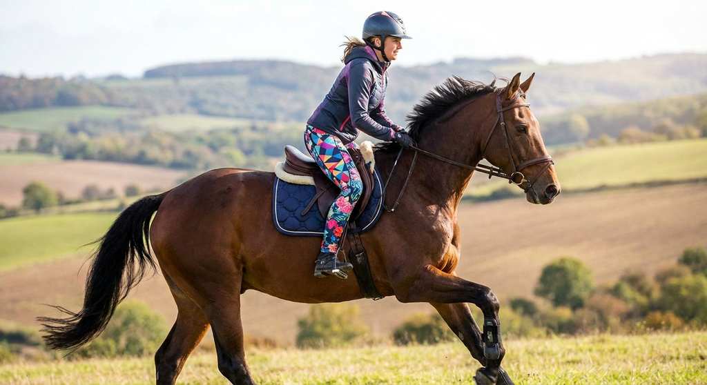 Reitleggings Damen bunt modern Freizeit Reiten