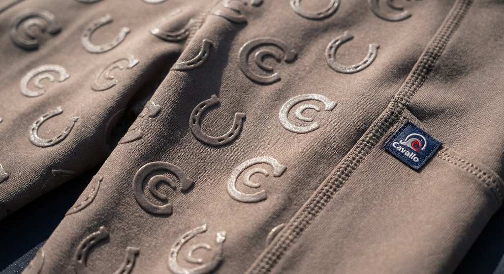 Cavallo Reitlegging Vollbesatz Silikon Detail Qualität