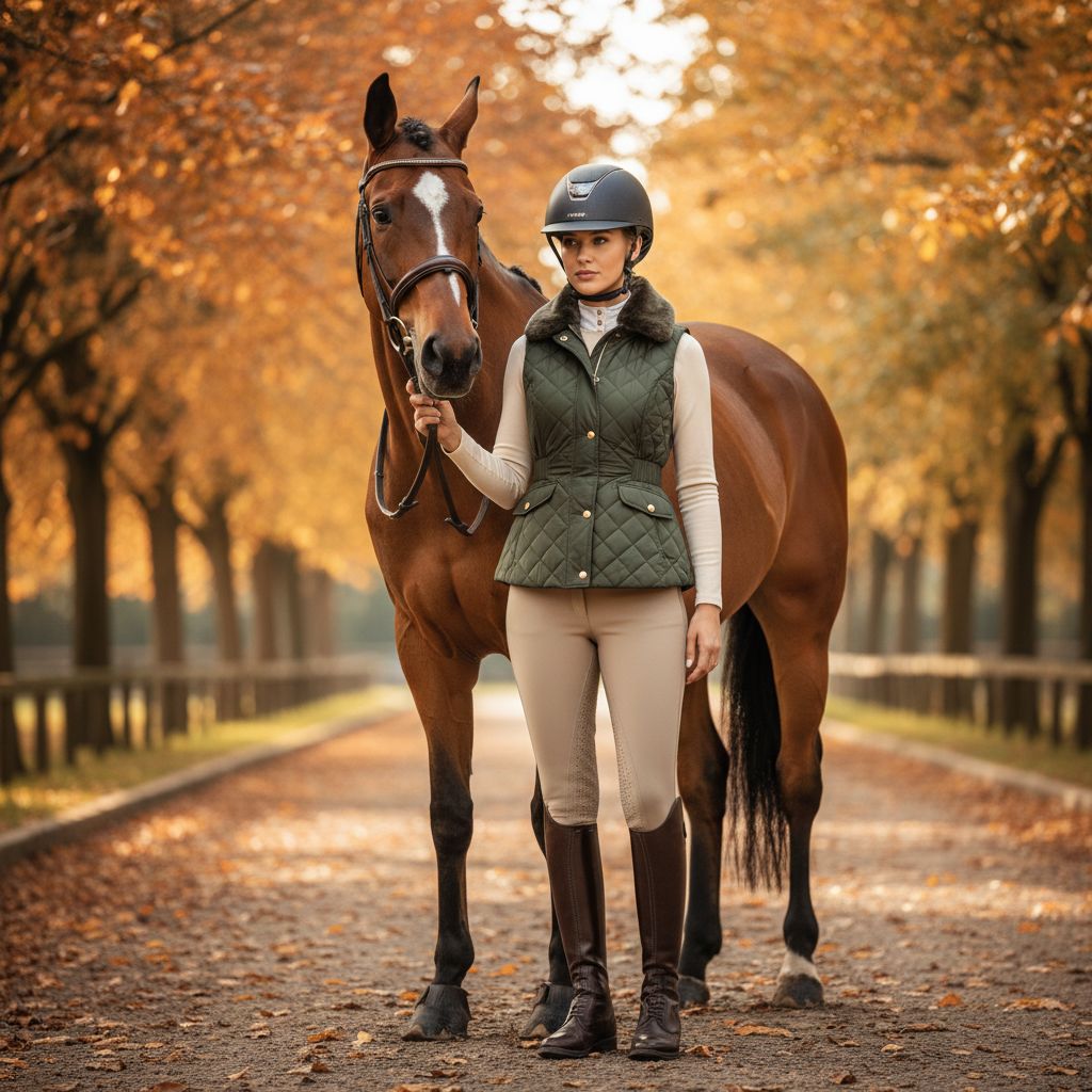 Reitweste Damen Reitsport Herbst