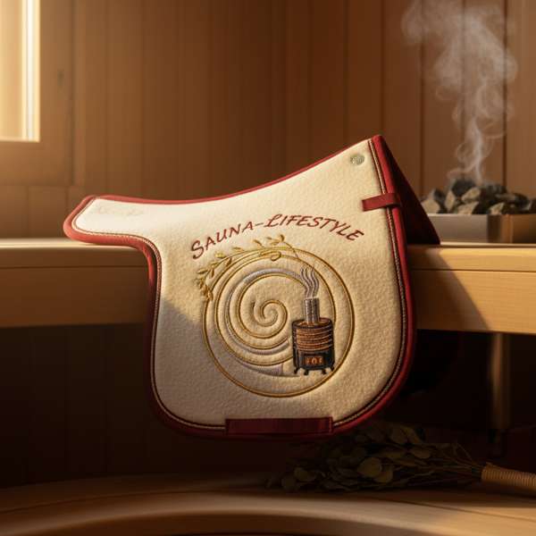 Bestickte Schabracke