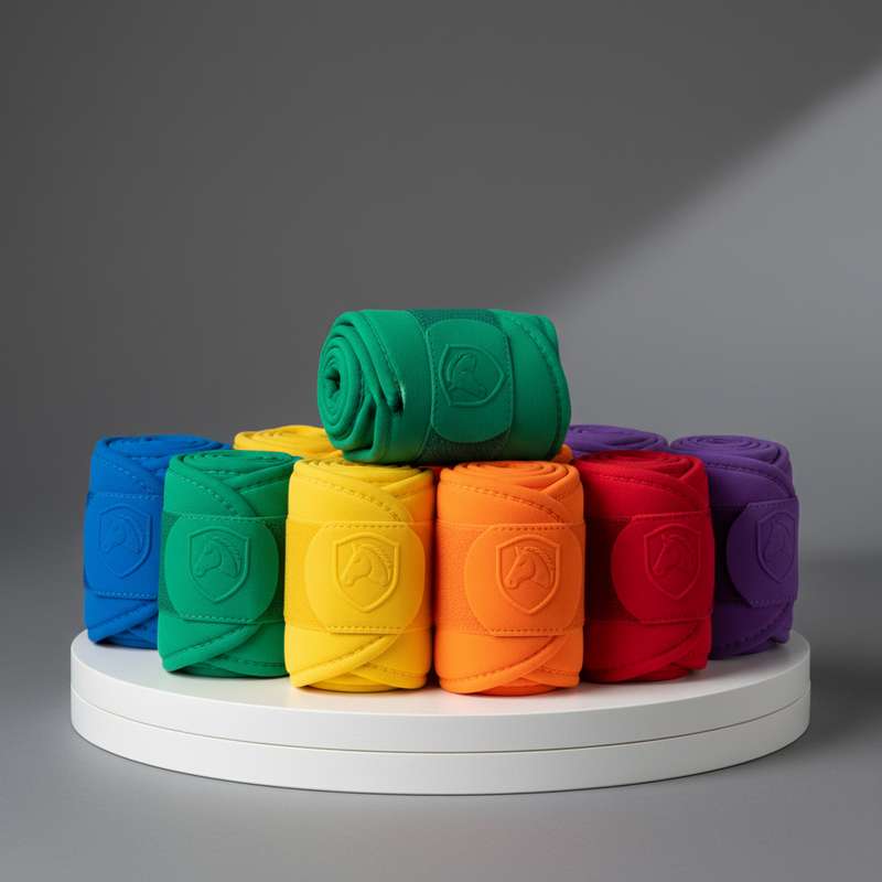 Springbandagen verschiedene Typen Open Front Fetlock