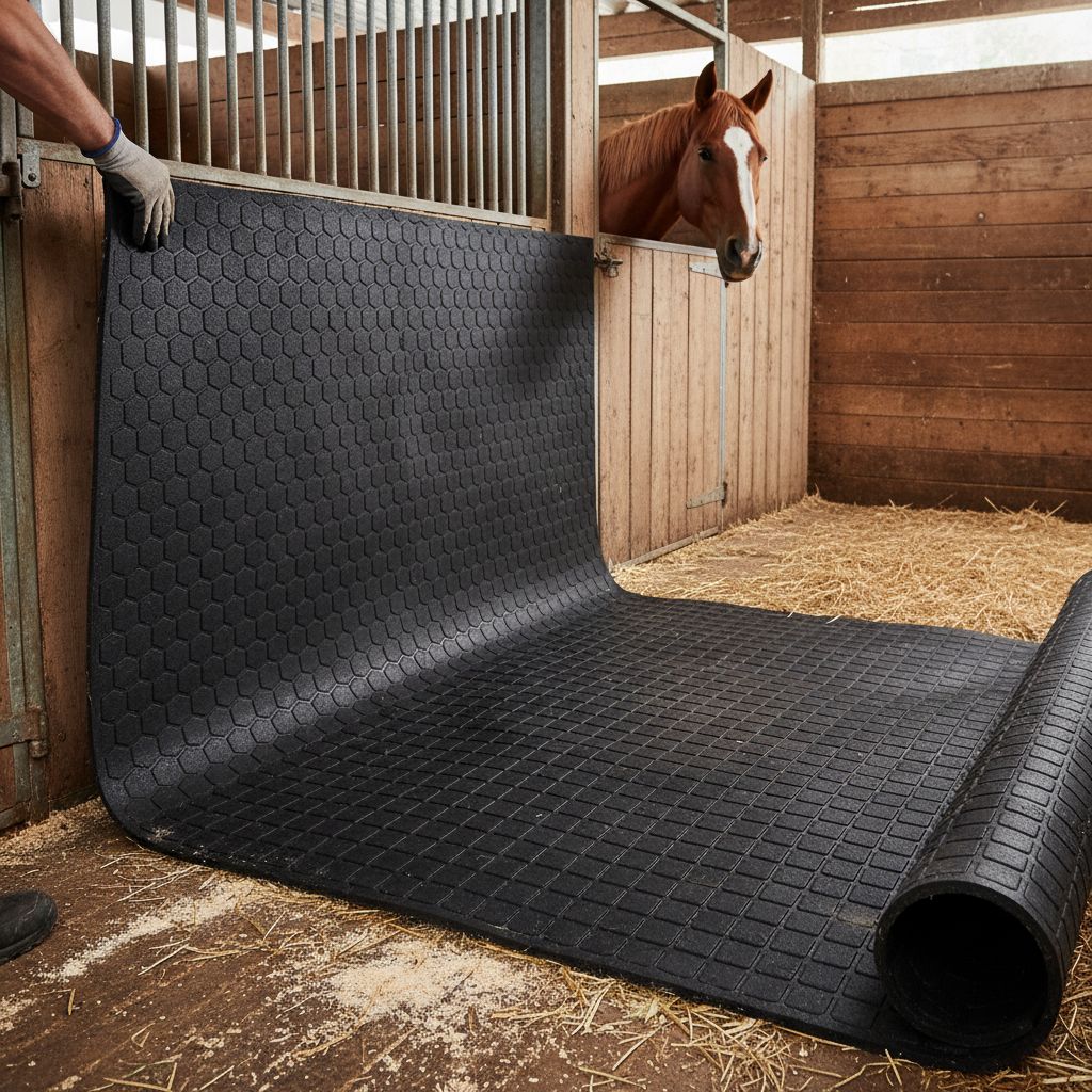 Stallmatte Gummi Pferdebox